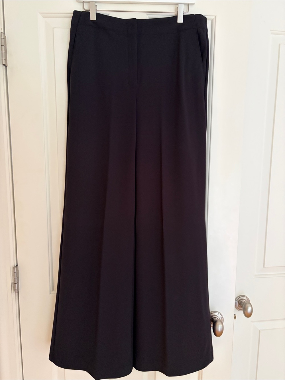 Theory Black Wide-Leg Women's Dress Pants
